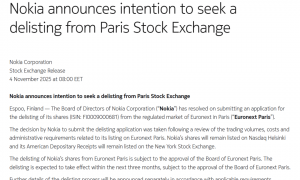 传奇巨头将退市