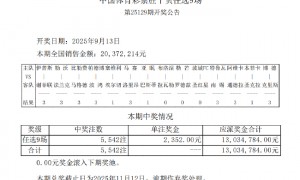 塞维利亚2-2埃尔切!足彩任九开5542注2352元