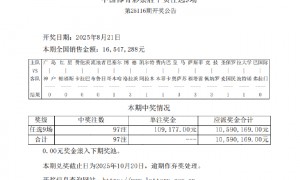 贝红星输球1赔6 足彩任九开出97注10.9万元